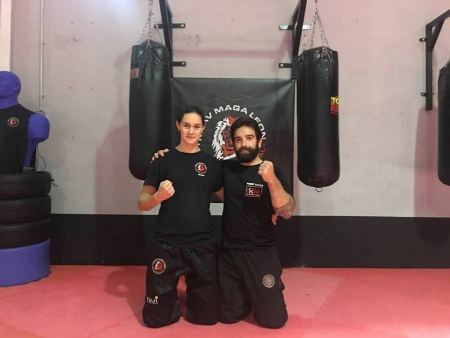enrique oliva y jenni krav maga