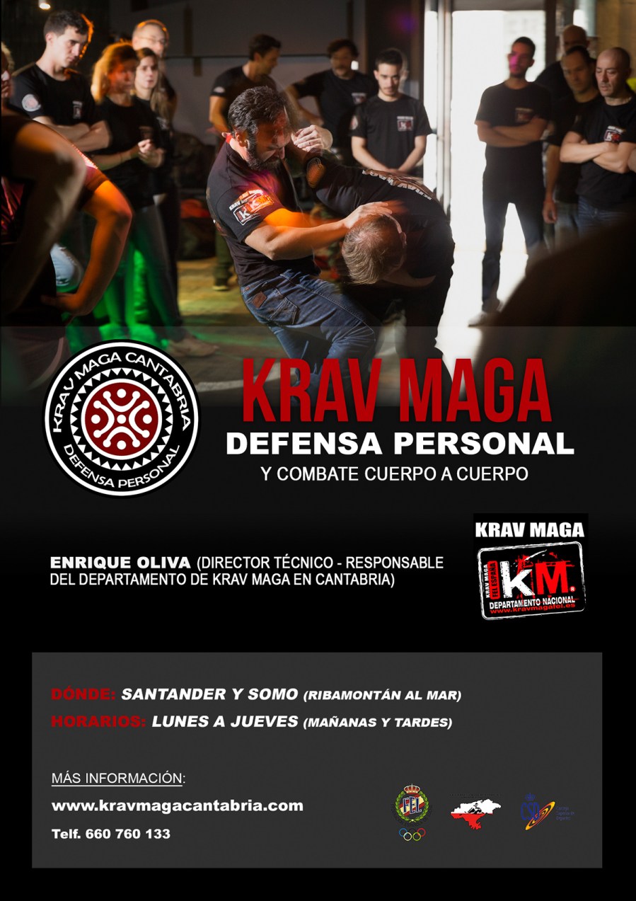 cartel krav maga cantabria 2019-2020