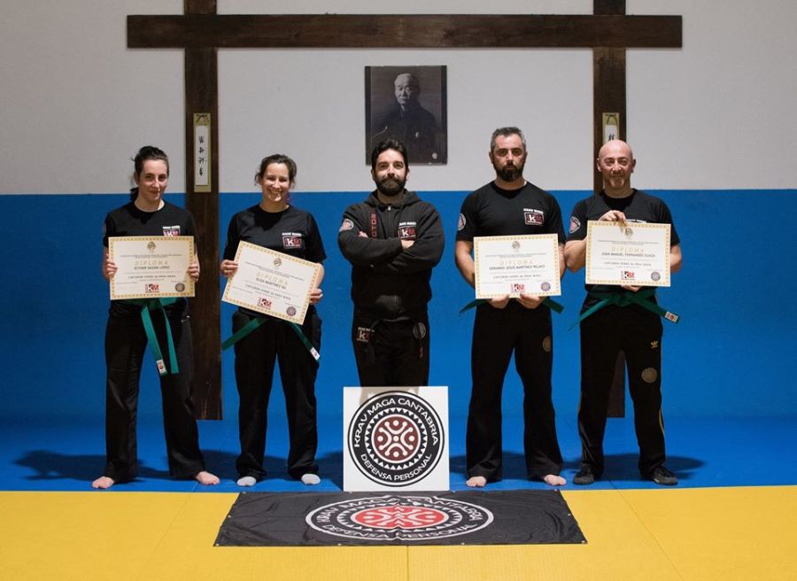 5ª promoción verdes krav maga cantabria