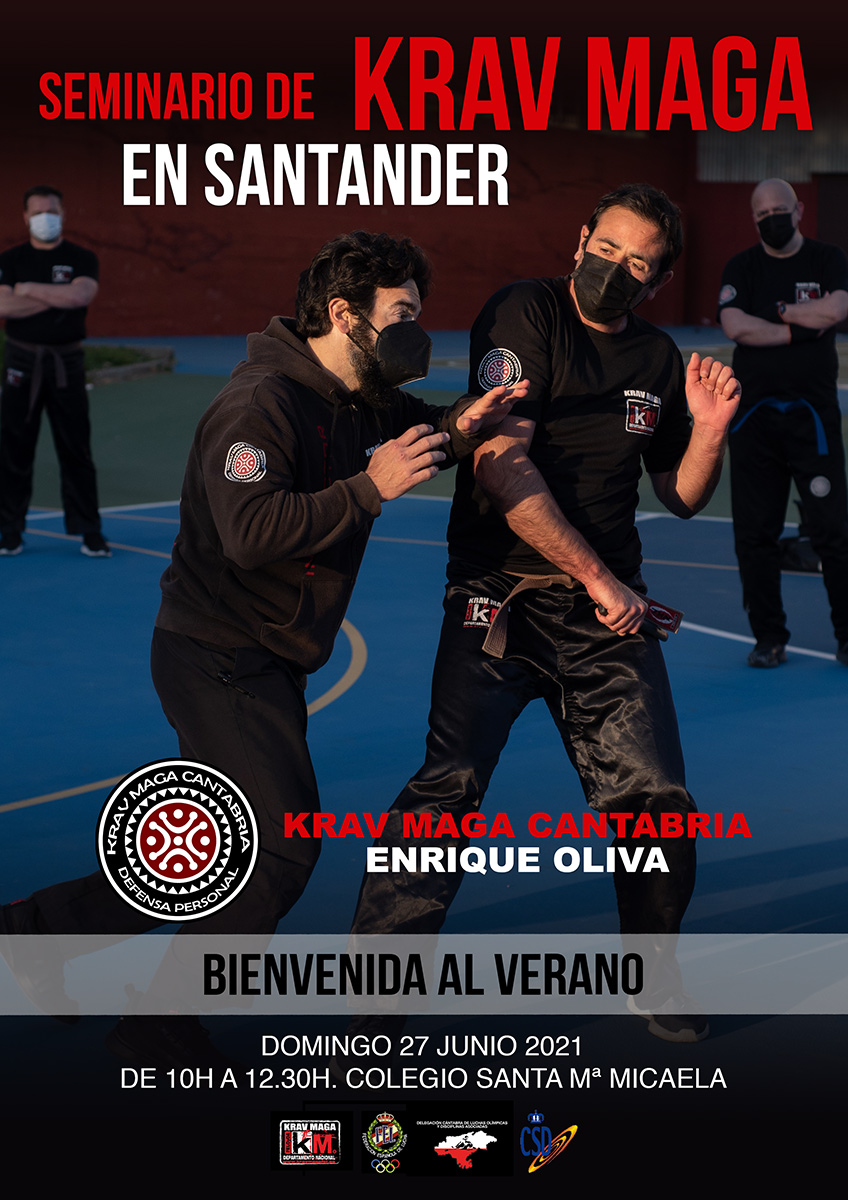 seminario de krav maga en santander impartido por escuela krav maga cantabria enrique oliva
