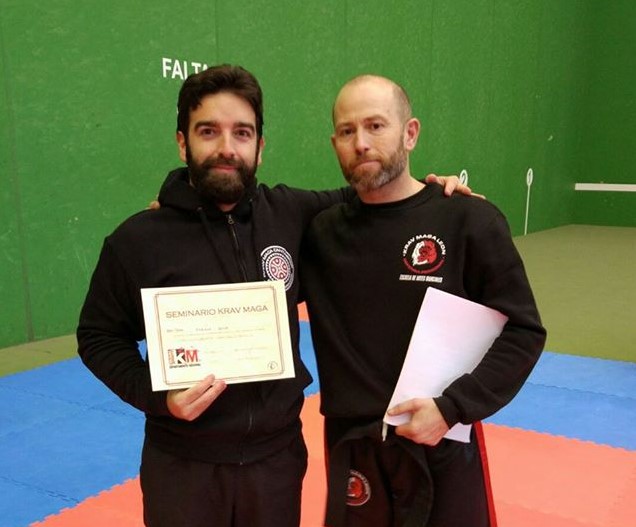 maestros de krav maga: enrique oliva y antonio presa