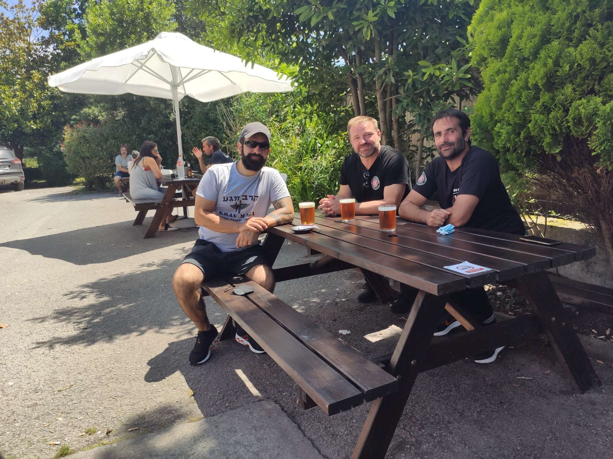 enrique oliva david diez javier canel krav maga