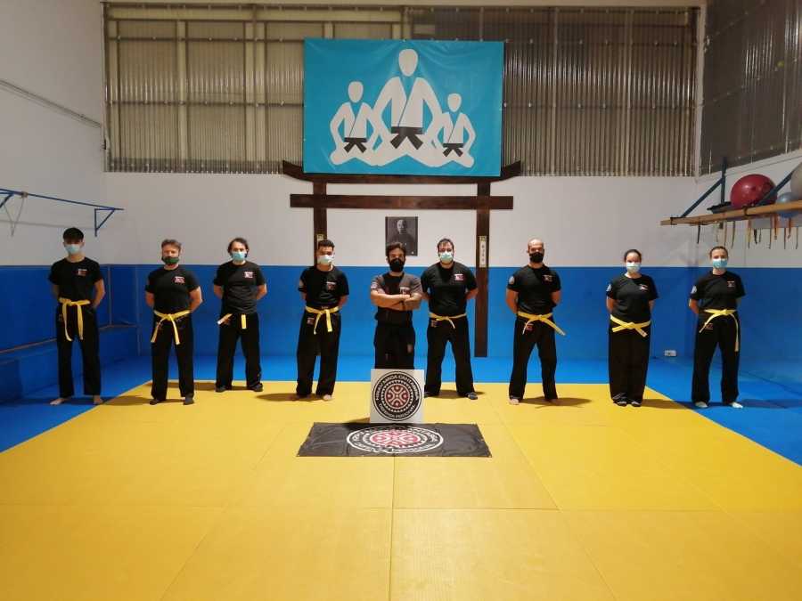 examen cinturones amarillos krav maga en santander escuela krav maga cantabria