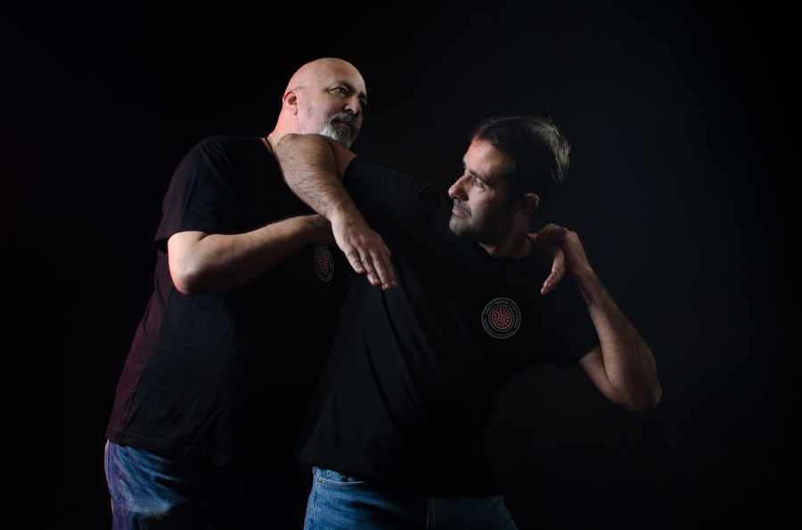 defensa estrangulación krav maga santander cantabria defensa personal