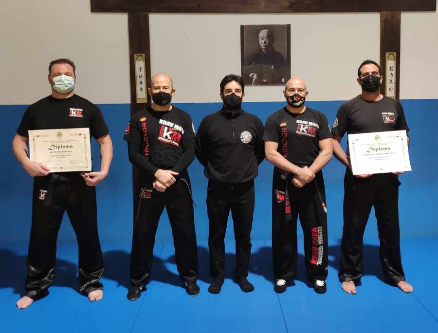 promoción cinturones negros krav maga santander krav maga cantabria defensa personal delegación lucha cántabra