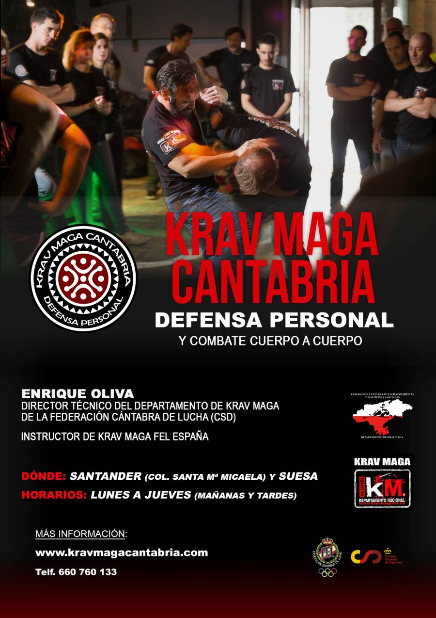 clases de krav maga defensa personal en cantabria santander suesa enrique oliva