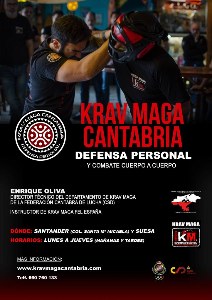 krav maga en santander krav maga en suesa krav maga en cantabria enrique oliva federación cántabra lucha defensa personal