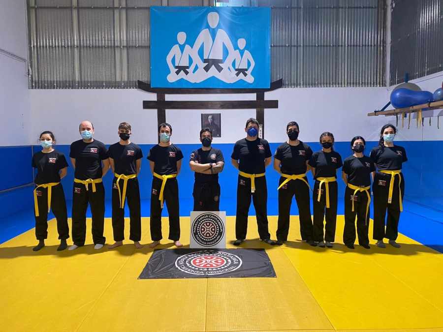examen de cinturon amarillo de krav maga en santander. escuela krav maga cantabria de enrique oliva