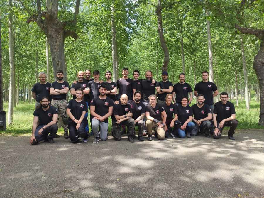 foto grupo segunda edicion curso krav maga militar