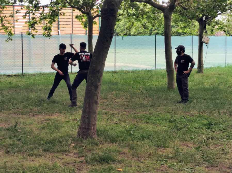 defensa ataque cuchillo