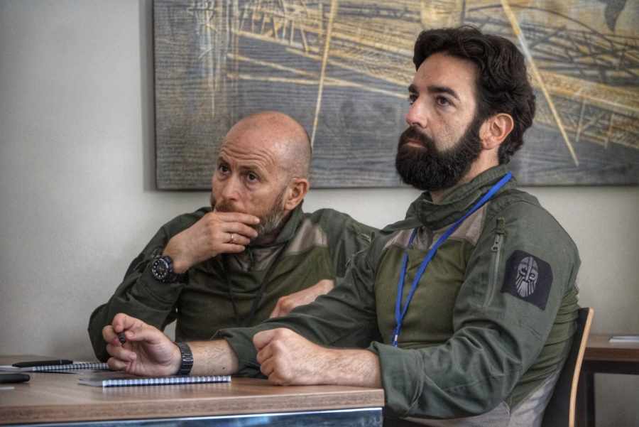 antonio presa y enrique oliva en aula de formación