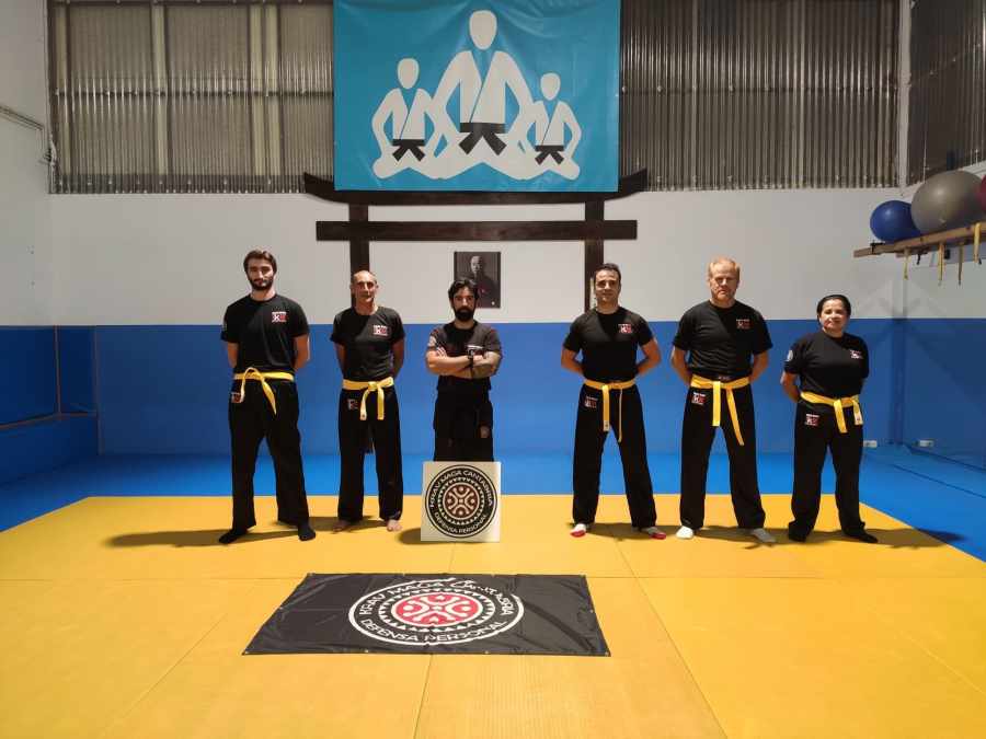 examen cinturón amarillo krav maga santander defensa personal cantabria enrique oliva