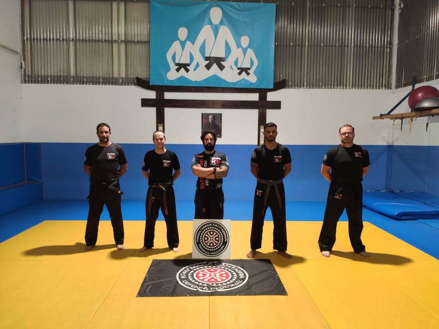 examen cinturon marron krav maga santander, defensa personal santander cantabria