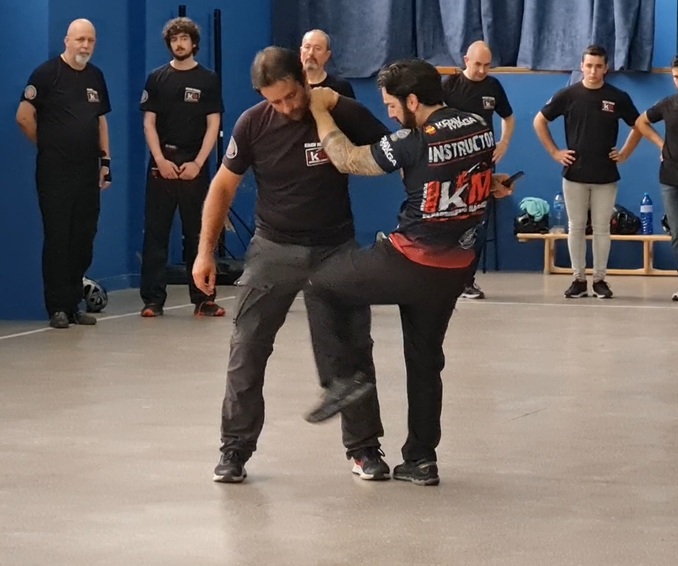 enrique oliva javier canel krav maga cantabria defensa personal y combate