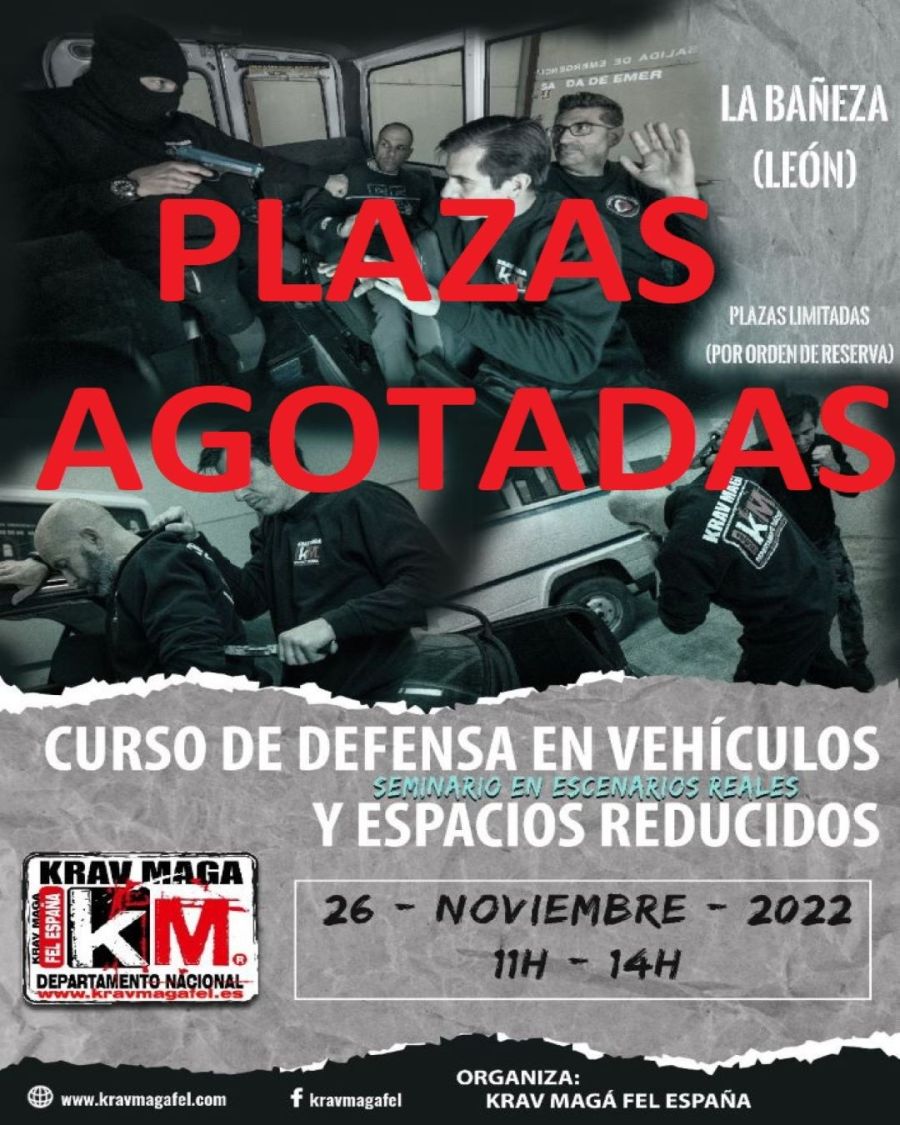 defensa personal en vehiculos y espacios reducidos