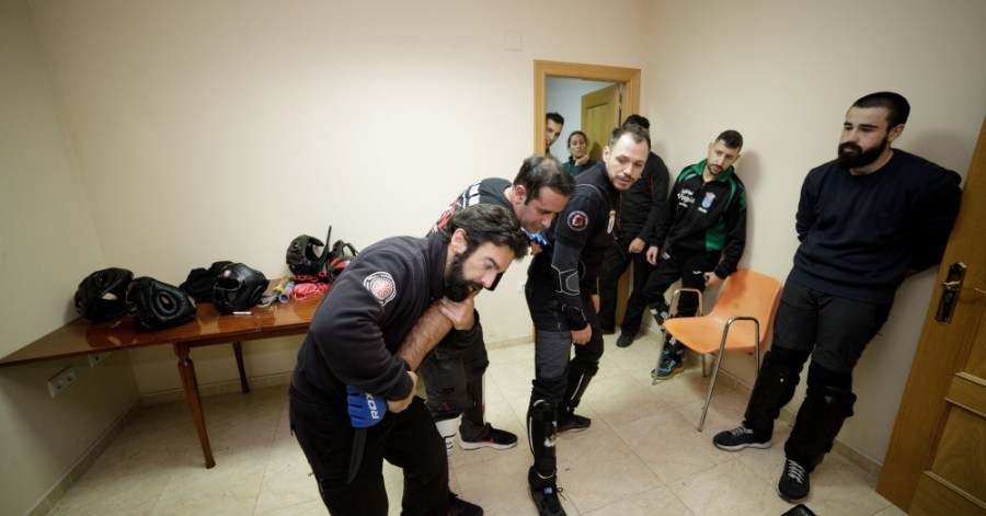 ataque cuchillo krav maga