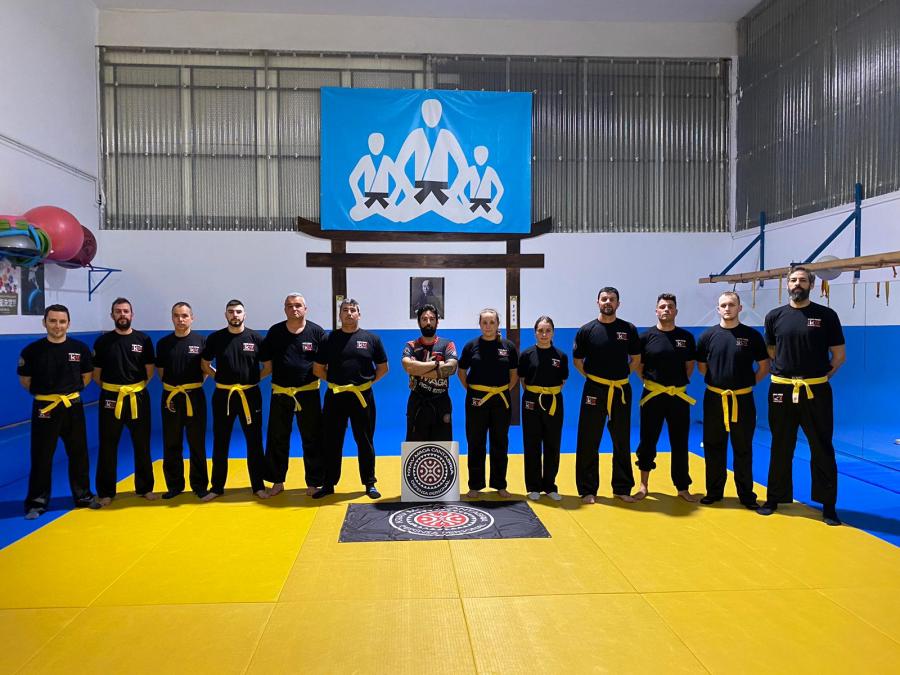 examen cinturones amarillos krav maga en santander