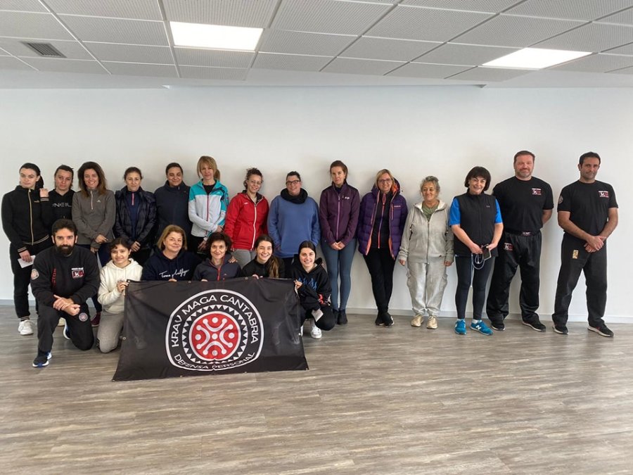 grupo defensa personal femenina santander escuela krav maga cantabria