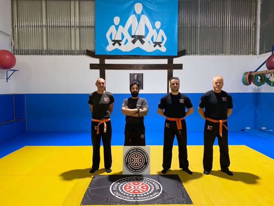 examen cinturón krav maga cantabria defensa personal santander