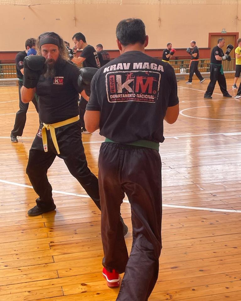 combate krav maga seminario vitor martins