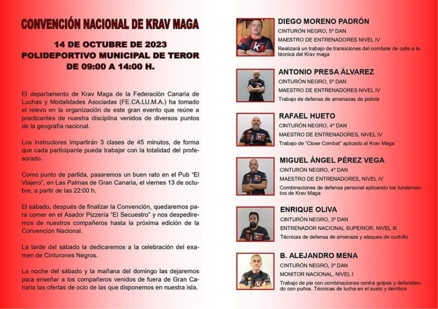 krav maga feloda seminarios