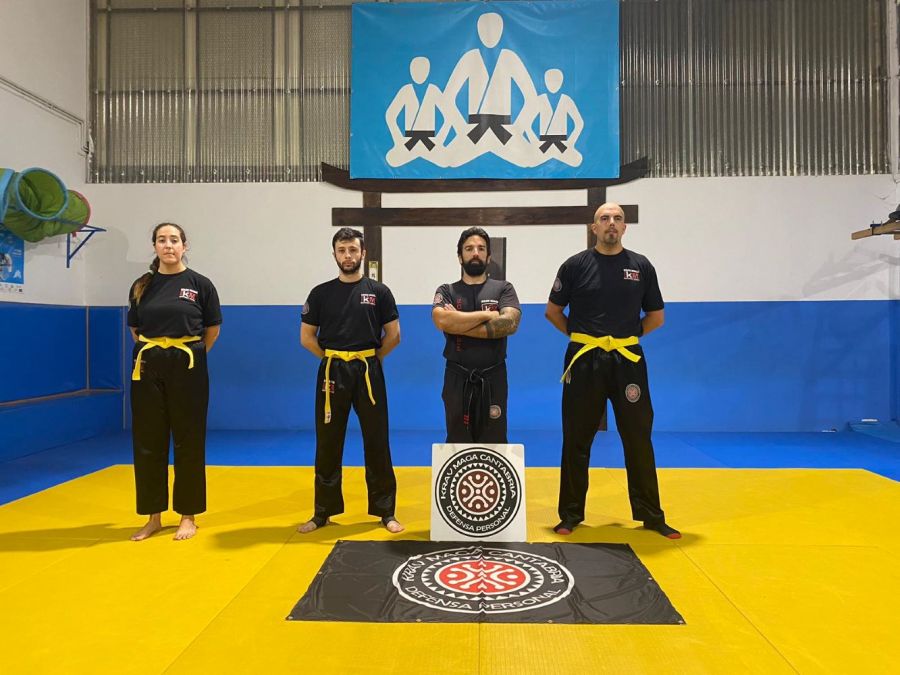 examen cinturones amarillos krav maga santander