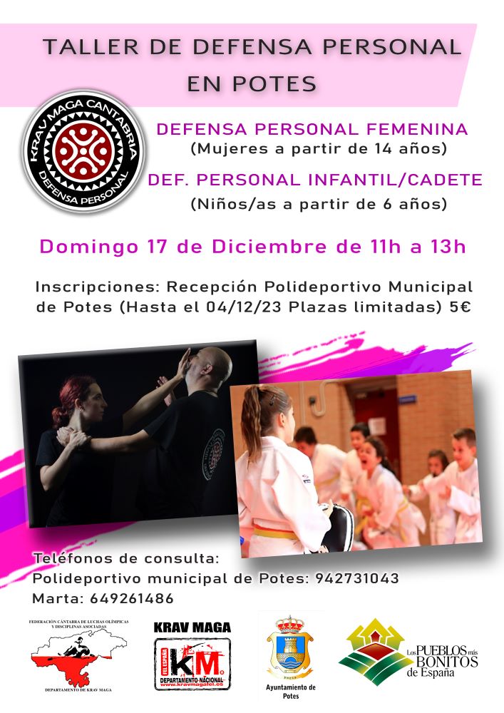 taller de defensa personal en potes liebana cantabria krav maga