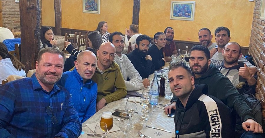 cena competidores open de españa krav maga cantabriakrac