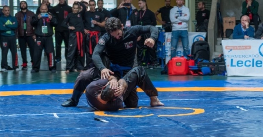 enrique oliva medalla oro open de españa de krav maga