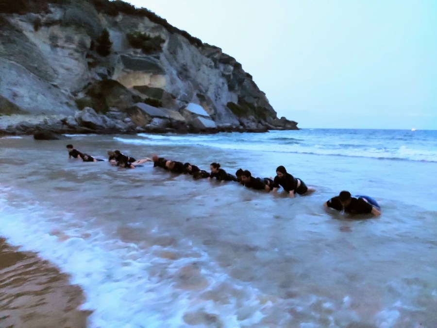 verano playa santander cantabria krav maga