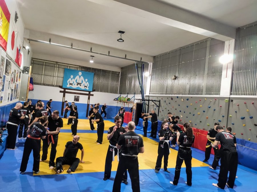 krav maga defensa personal en santander colegio micaela dojo judo muñiz