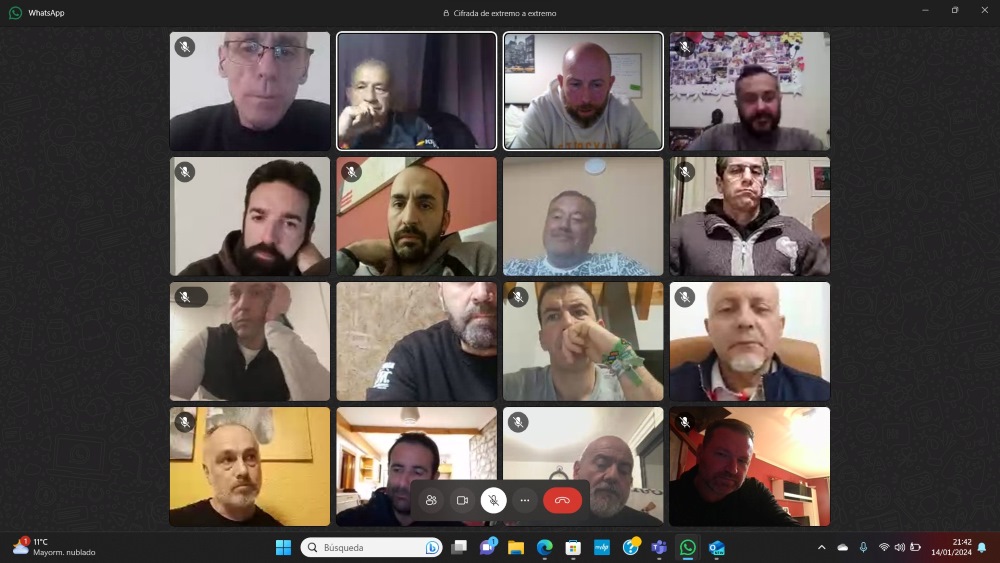 reunion krav maga españa fel felucha feloda federación lucha consejo superior deportes