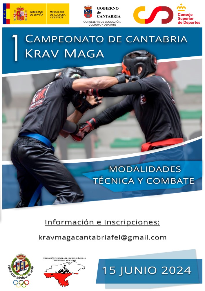 krav maga competición campeonato cantabria santander deporte