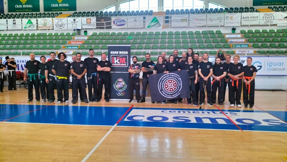 krav maga cantabria en ponferrada seminario vitor martins cuchillo defensa personal
