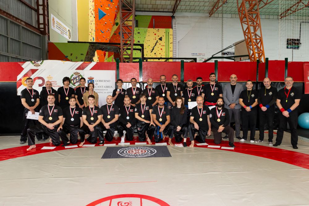 medallistas campeonato autonómico cantabria krav maga 2024