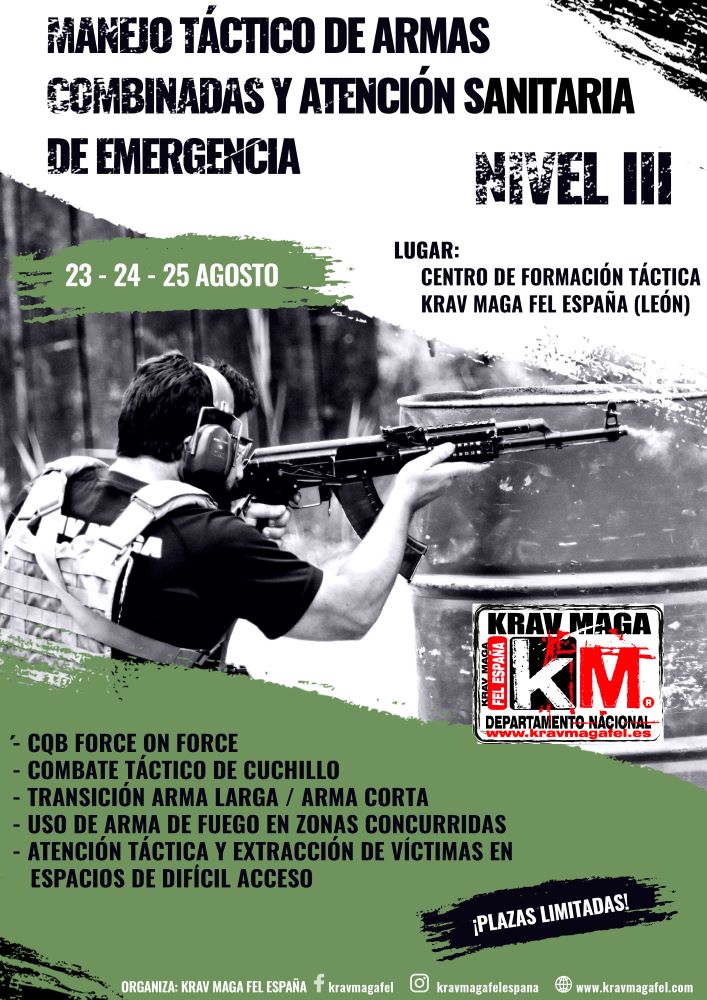 Manejo Táctico de Armas Combinadas y Atención Sanitaria de Emergencia Nivel 3
