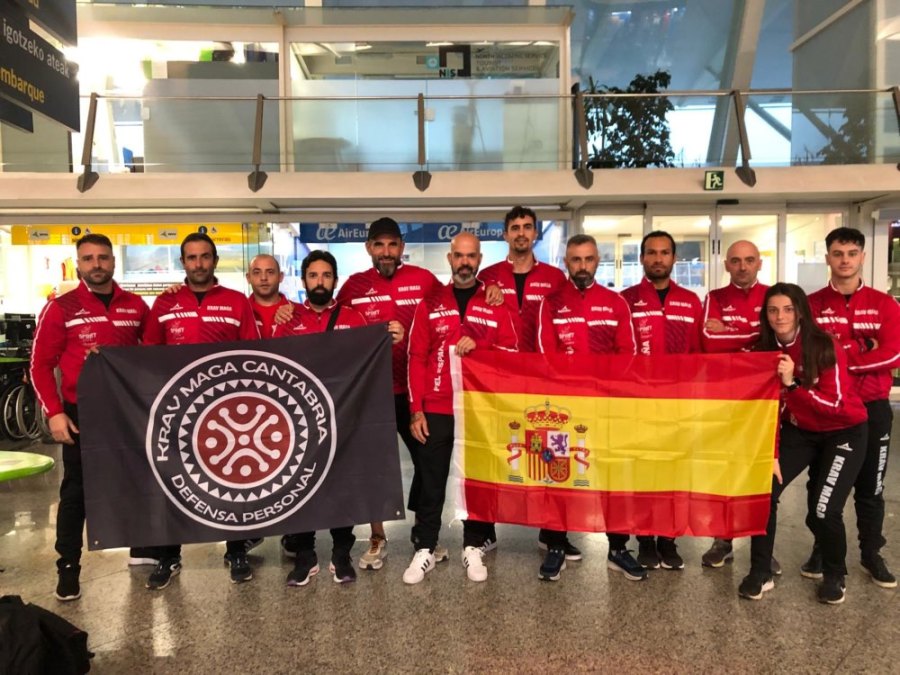 krav maga cantabria aeropuerto paris campeonato mundo francia 2024