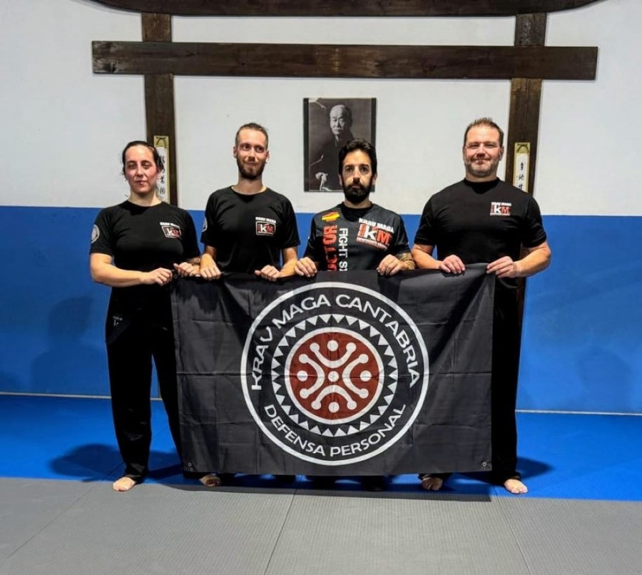 cinturones negros feloda fel omar krav maga cantabria