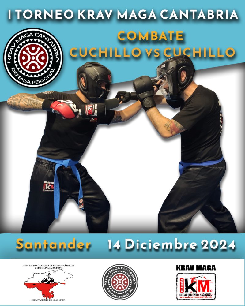 I torneo krav maga cantabria combate cuchillo contra cuchillo
