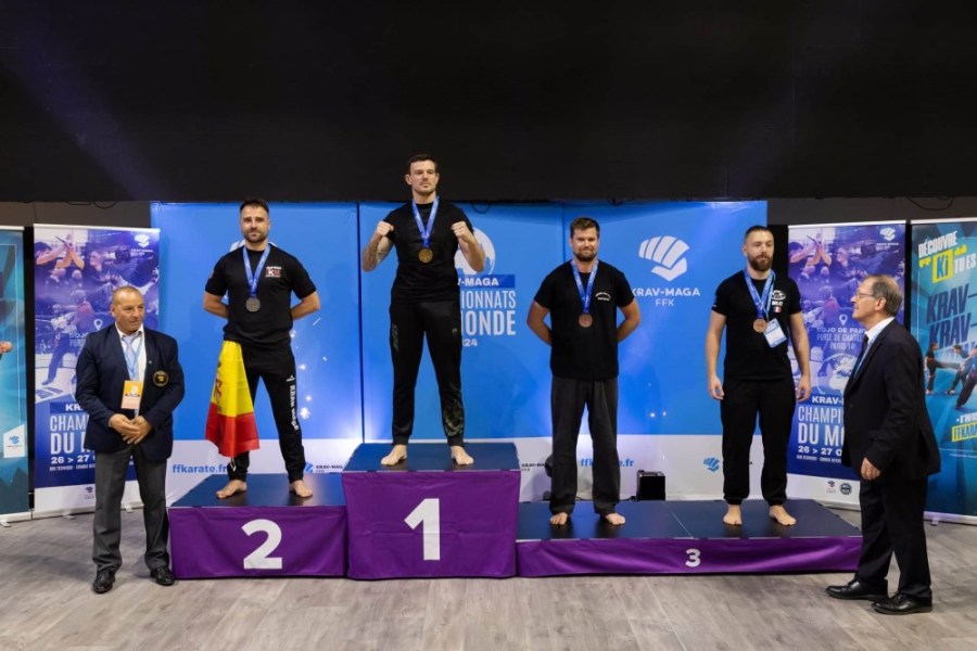 medalla plata krav maga cantabria