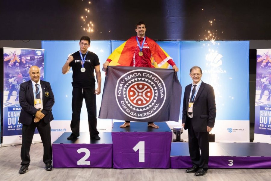 campeón mundo krav maga combate santander cantabria