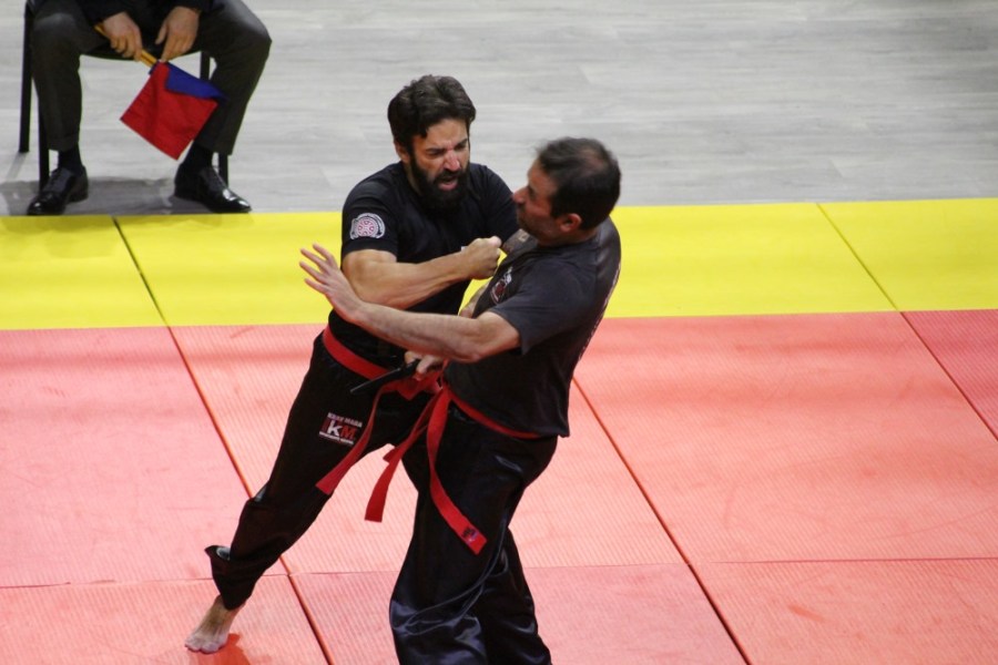 enrique oliva combate krav maga cantabria santander mundial francia competición campeonato