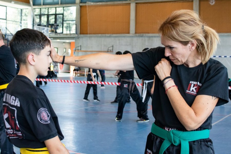 krav maga niños infantil cadete