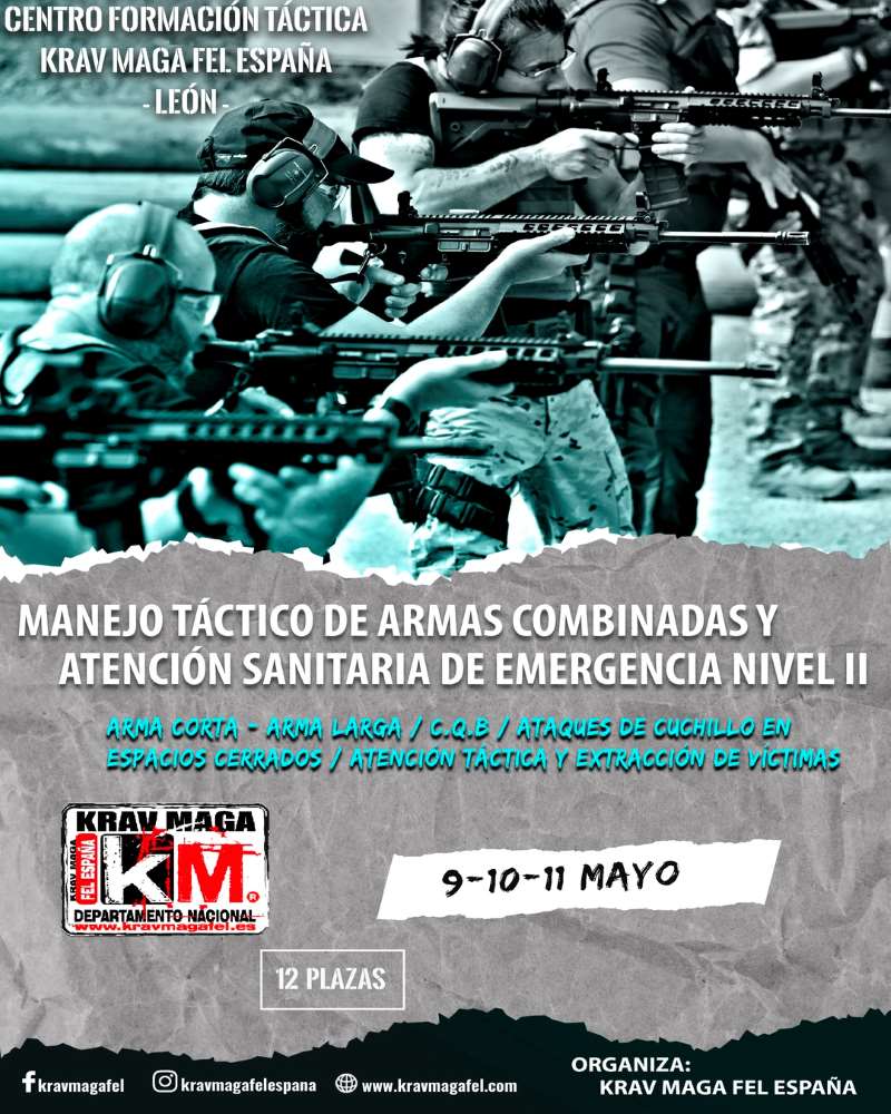krav maga formación táctica policial