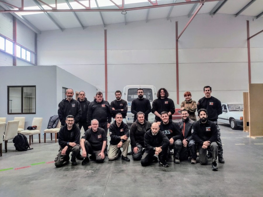 defensa personal civiles emergencias heridos sanitario krav maga cantabria santander