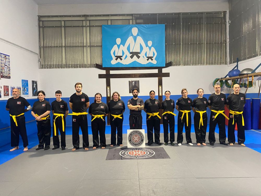 examen krav maga cinturones grados federación